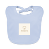 Bavoir bio Bébé - KIDOO - bleu ciel